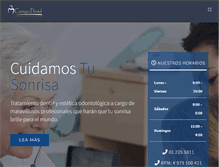 Tablet Screenshot of cornejosdental.com